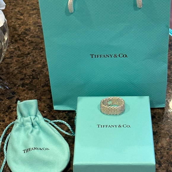 TIFFANY & CO. Somerset Sterling Silver Ring - Picture 13 of 15